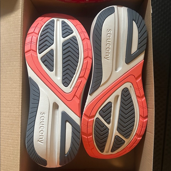 NEW Saucony Echelon 9 Running Shoes Sneakers W SZ8.5 Coral/Ocean - Picture 3 of 9